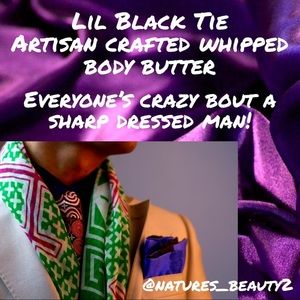 Men’s Lil Black Tie Whipped body butter